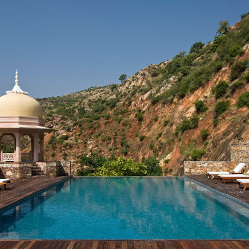 Samode Palace Pool